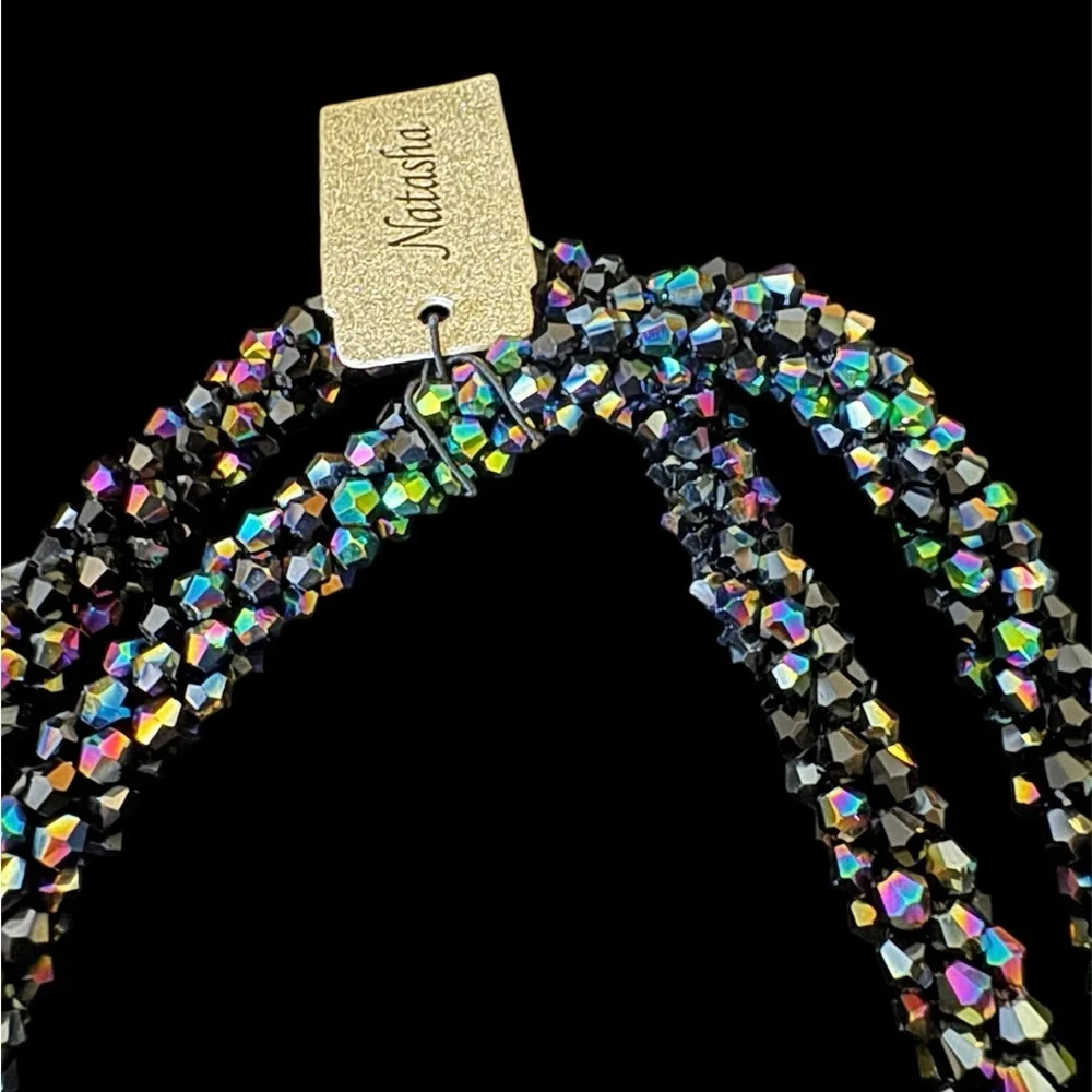 Multicolor Beaded Necklace - Picture 2 of 2